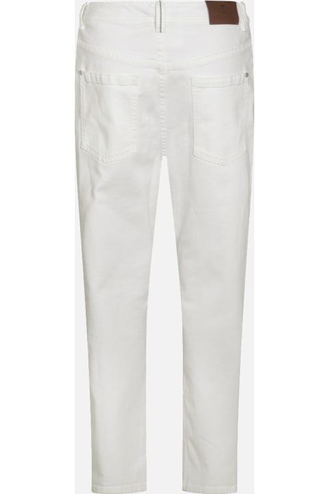 Homeware Brunello Cucinelli White Cotton Jeans