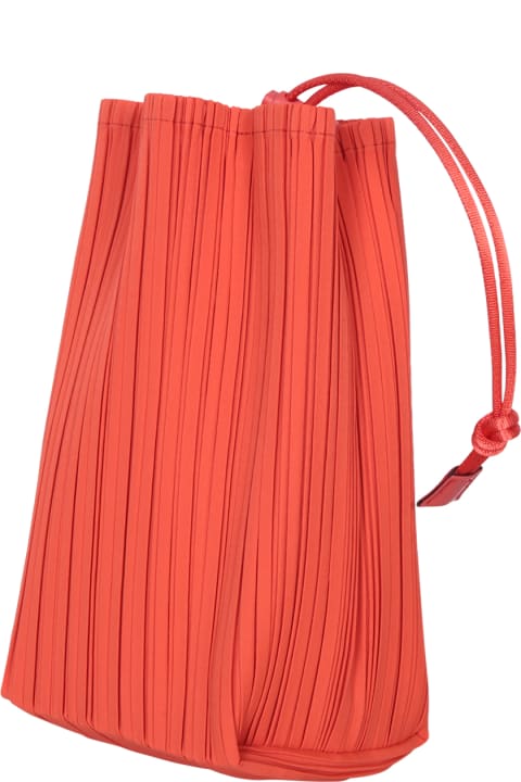 Fashion for Women Issey Miyake Bloom Pleats Please Orange Bag