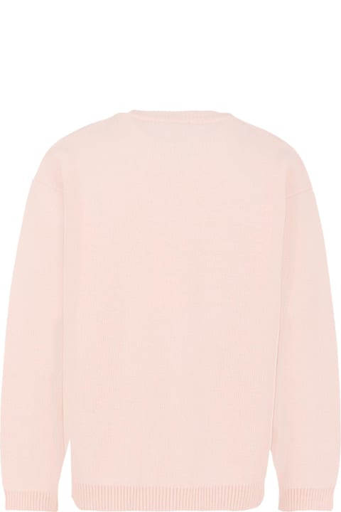 أدوات منزلية Fendi Pink Sweater For Girl With Logo