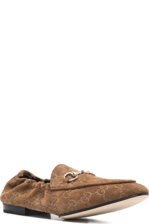 Gucci Jordaan Leather Loafers
