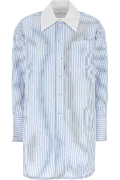 Homeware Co Embroidered Poplin Oversize Shirt