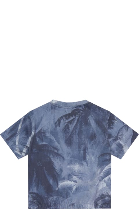 Emporio Armani T-Shirts & Polo Shirts for Boys Emporio Armani Heavy Jersey T-shirt With Print