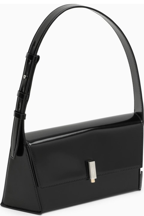 Fashion for Women Ferragamo Black Leather Geometric Bag