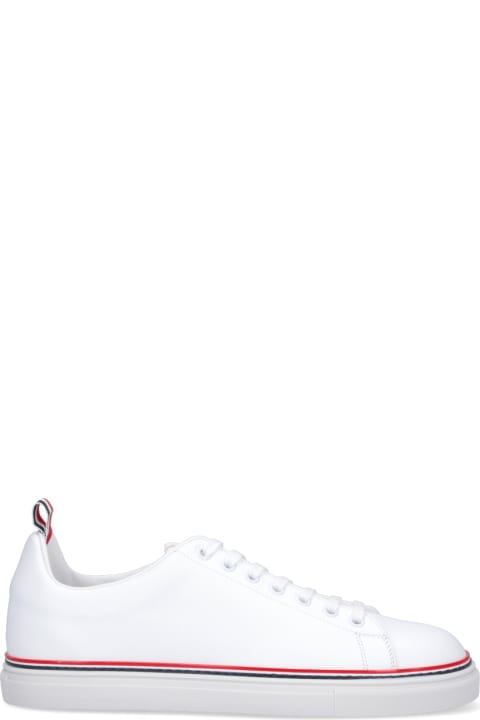Thom Browne for Men Thom Browne Calf Leather Tennis Shoes