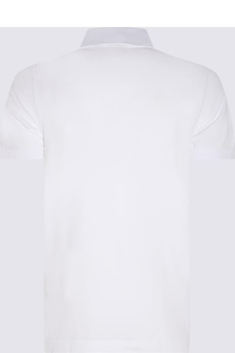 أدوات منزلية Dolce & Gabbana White Cotton Polo Shirt