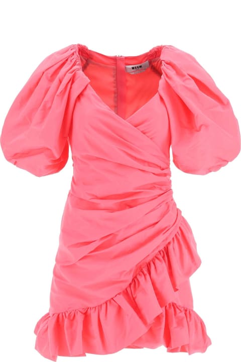 Fashion for Women MSGM Draped Mini Dress
