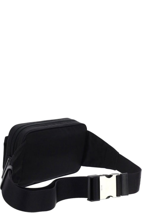 Belt Bags for Men Prada Logo Plaque Belt Bag