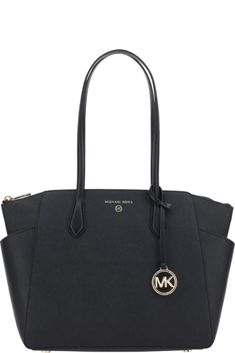 Fashion for Women Michael Kors Michael Kors Marilyn Black Shopping Bag