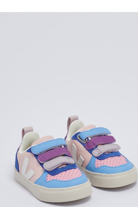Veja Shoes for Boys Veja Small V-10 Sneaker