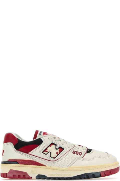 インテリア New Balance Multicolor Leather 550 Sneakers