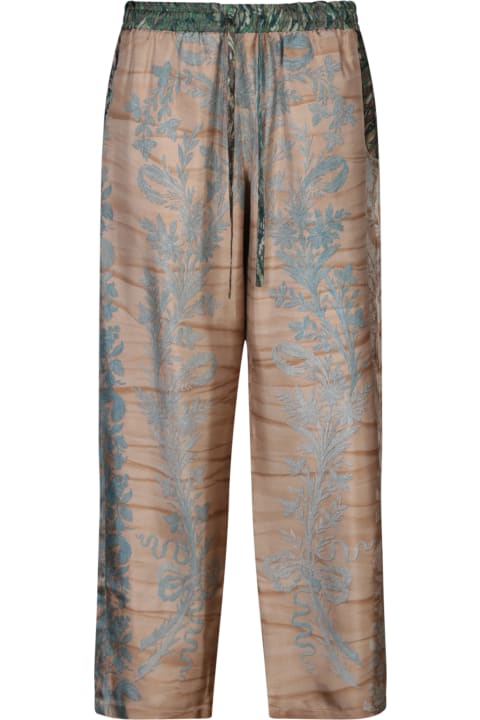 Pierre-Louis Mascia Pants & Shorts for Women Pierre-Louis Mascia Aloe Green/beige Trousers