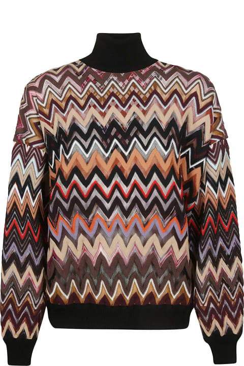 Missoni Fleeces & Tracksuits for Women Missoni Turtle Neck Sweater