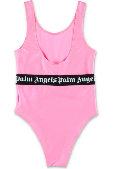 Palm Angels Swimwear for Girls Palm Angels Logo Band Swimsuit
