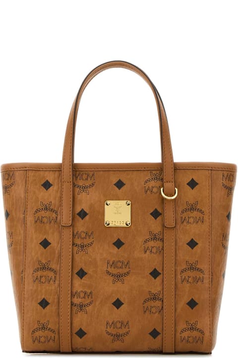 Homeware MCM Printed Canvas Mini Tony Handbag