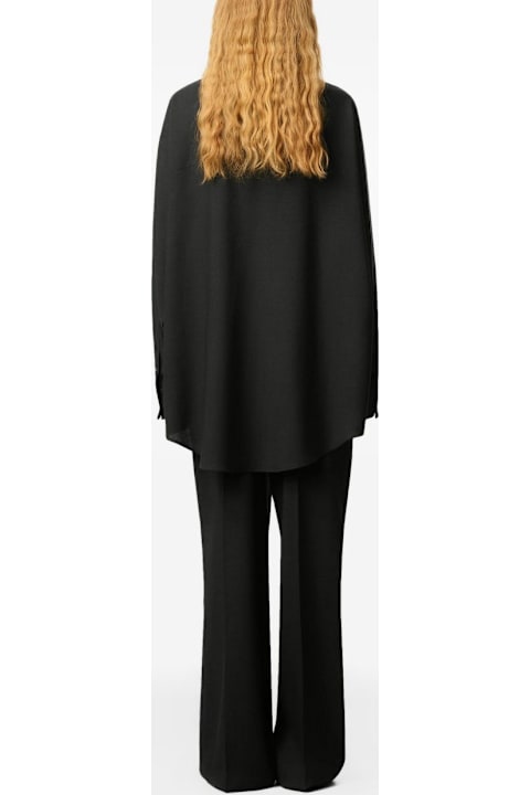 Ami Alexandre Mattiussi for Kids Ami Alexandre Mattiussi Bandana Wool Blouse