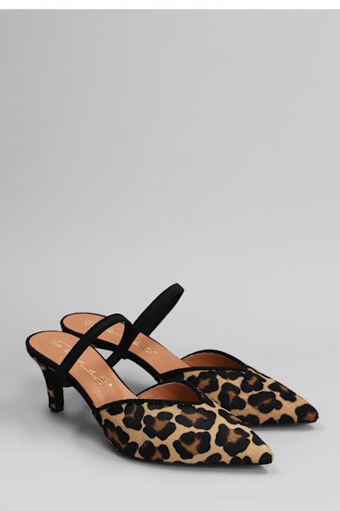 Via Roma 15 for Women Via Roma 15 Pumps In Animalier Pony Skin