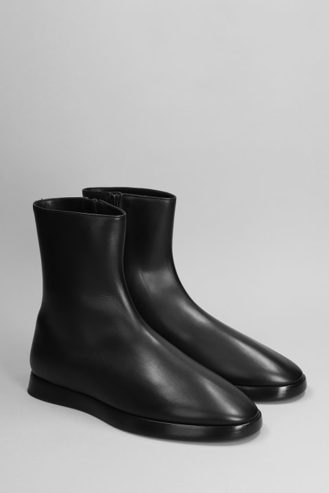 Fear of God Boots for Men Fear of God High Mule Ankle Boots In Black Leather