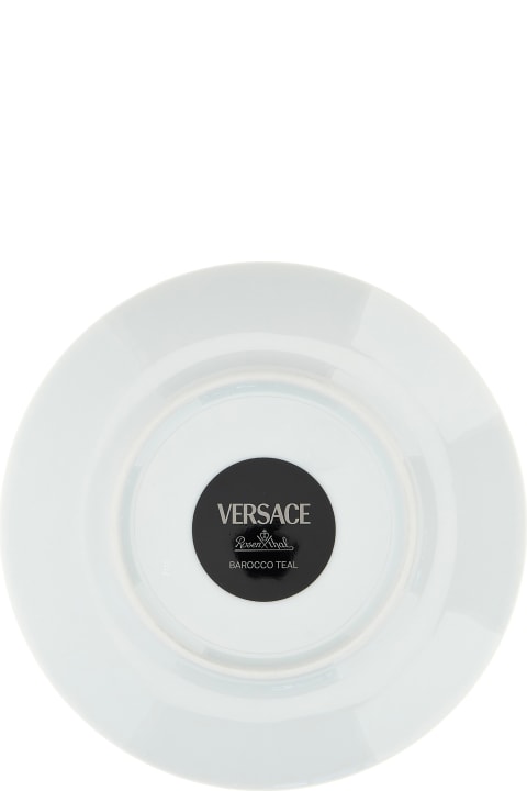 Home Décor Versace 'barocco Teal' Saucer