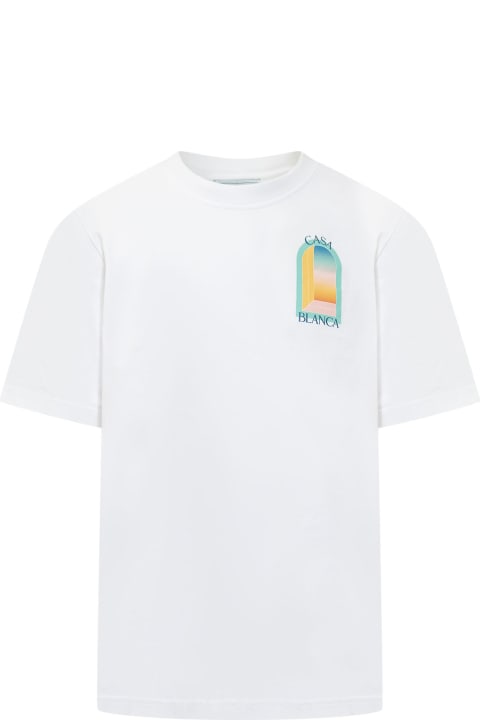 Casablanca Topwear for Men Casablanca Printed T-shirt