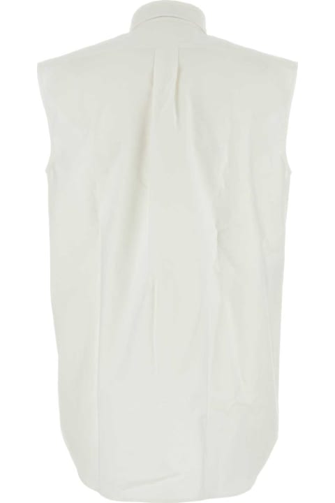 Prada Topwear for Women Prada White Oxford Shirt