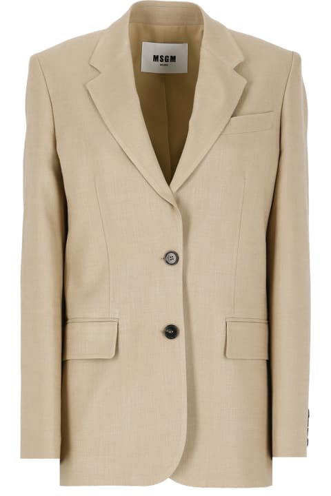 MSGM Coats & Jackets for Women MSGM Viscose Blazer