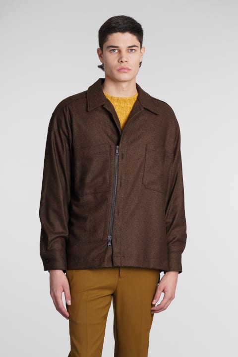 Knitwear In Brown Wool
