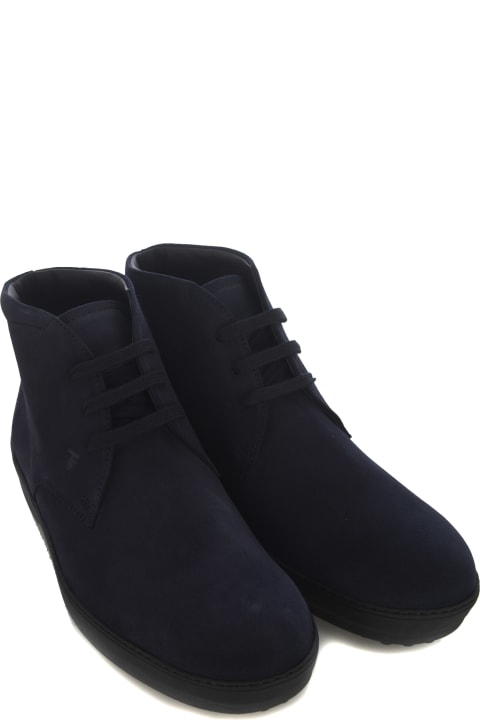 Tod's Men Tod's Ankle Boots Tod's In Suede