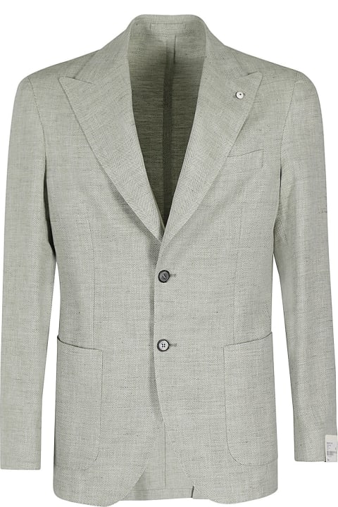 Luigi Bianchi Mantova Coats & Jackets for Men Luigi Bianchi Mantova Lino Cotone