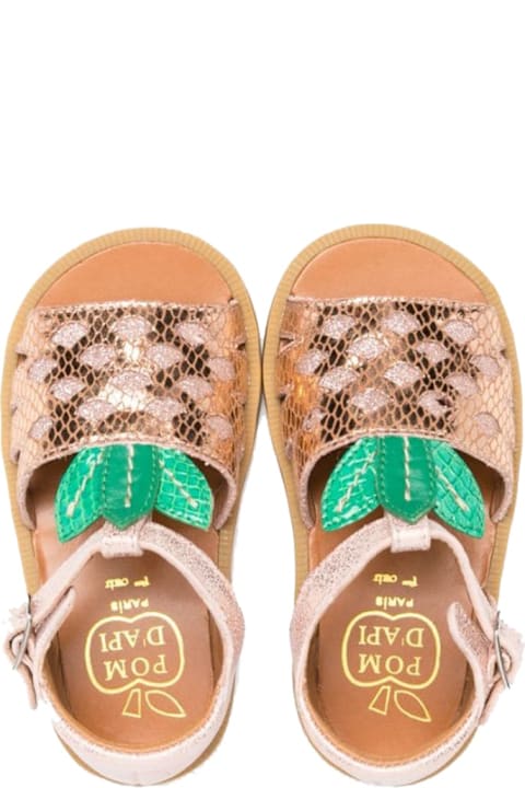 Shoes for Girls Pom d'Api Pineapple Poppy