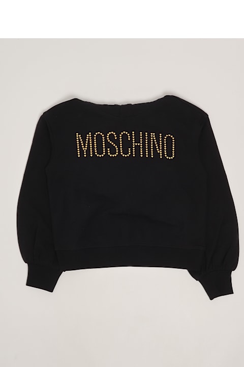 Moschino جمب سوت لـ بنات Moschino Hoodie+pants Suit