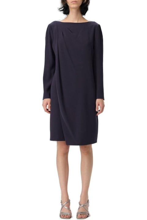 Emporio Armani فساتين لـ السيدات Emporio Armani Front Panel Dress