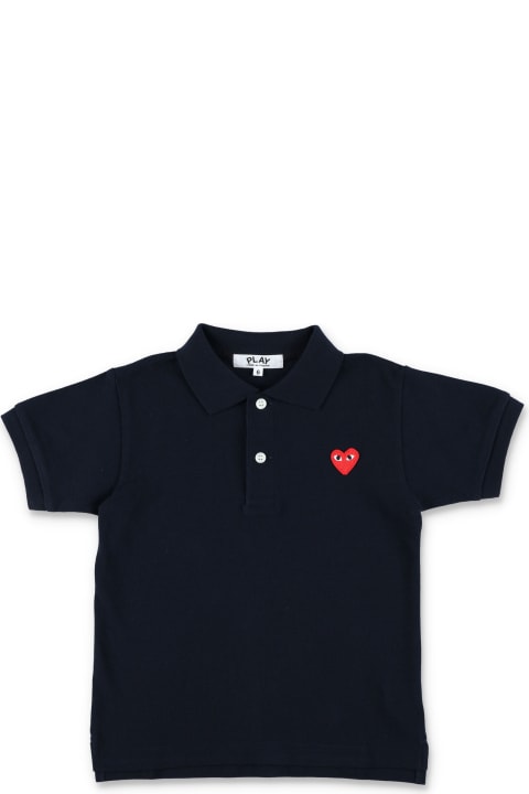 Red Heart Patch Polo Shirt