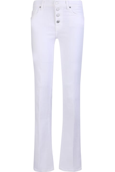 ウィメンズ新着アイテム 7 For All Mankind Bootcut White Jeans
