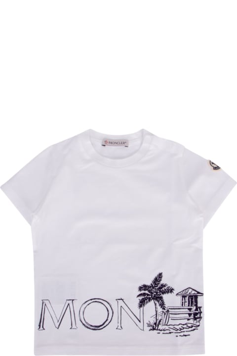 Moncler لـ Kids Moncler T-shirt