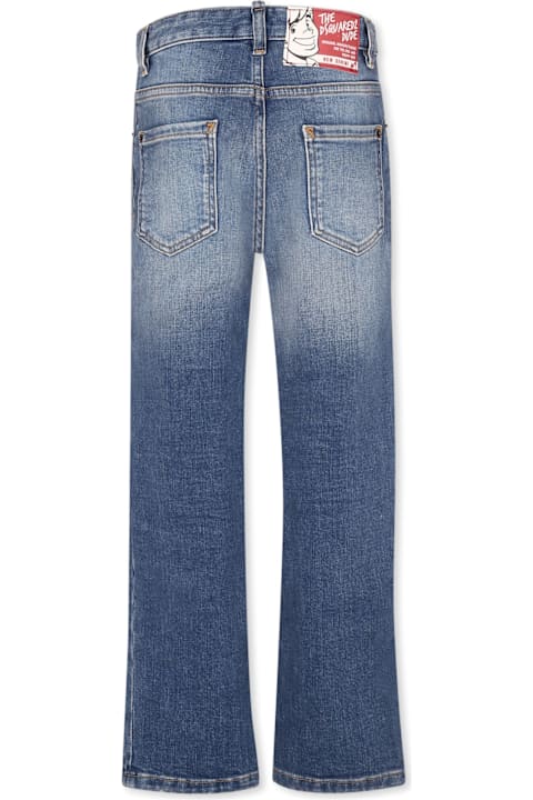 Dsquared2 Bottoms for Boys Dsquared2 Denim Jeans For Boy With Logo