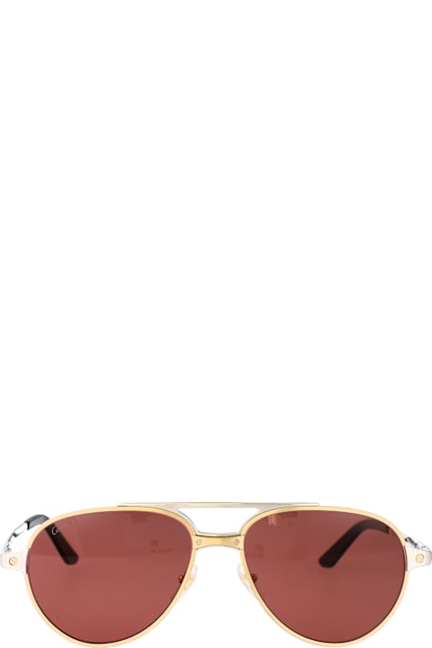 Cartier Eyewear إكسسوارات لـ القسم الرجالي Cartier Eyewear Ct0476s Sunglasses