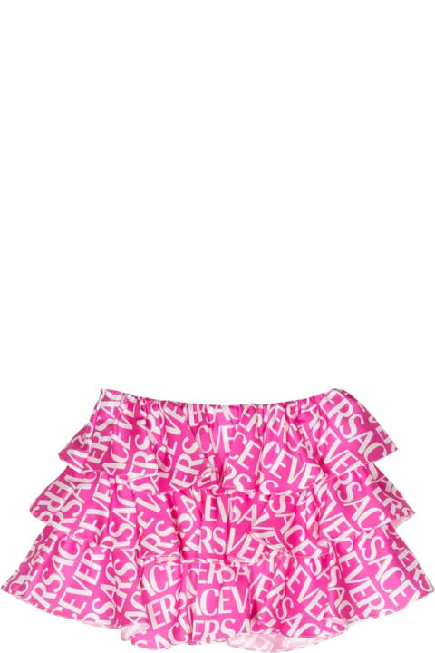Fuchsia Skirt Girl Kids