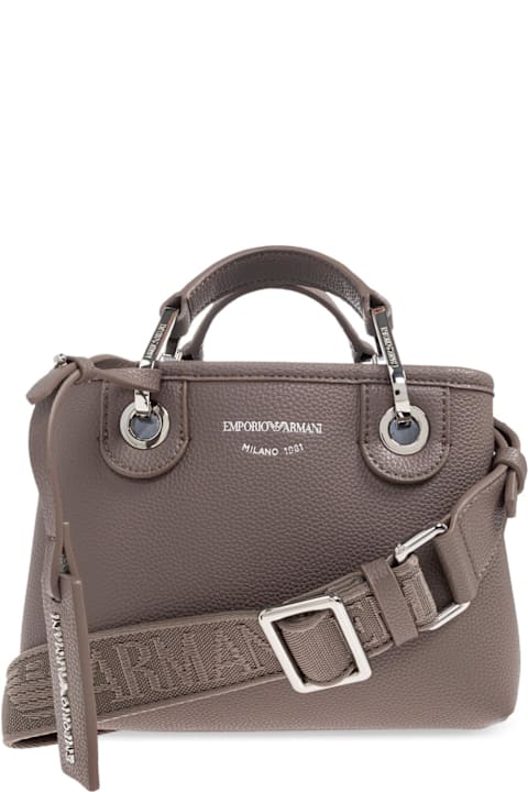 Homeware Emporio Armani Emporio Armani Handbag With Printed Logo