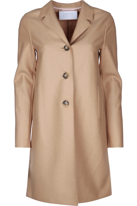 Harris Wharf London Coats & Jackets for Women Harris Wharf London Women Boxy Coat Light Pressed Wool