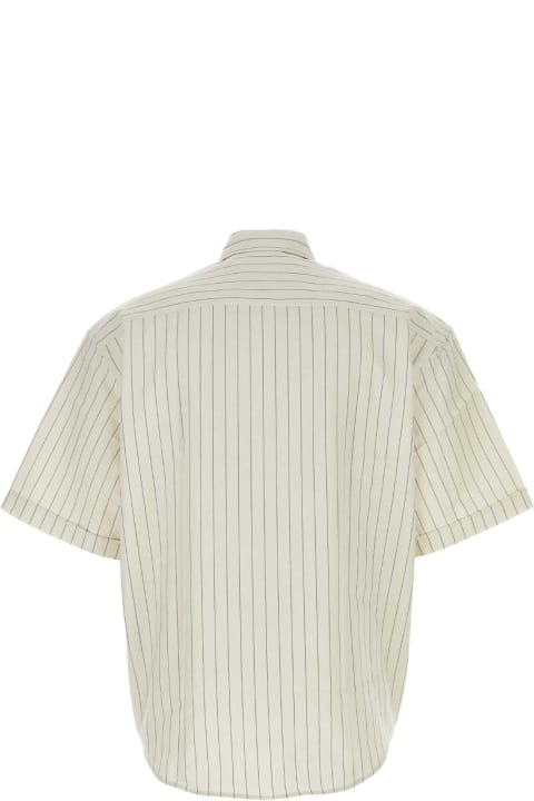 Ami Alexandre Mattiussi Shirts for Men Ami Alexandre Mattiussi Embroidered Oxford Shirt