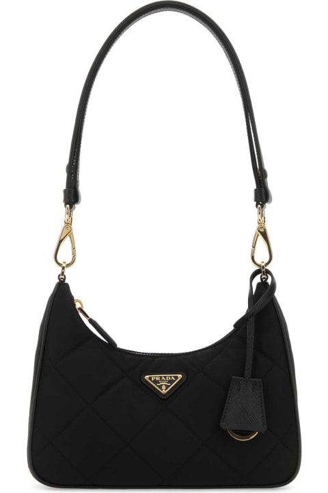Totes for Women Prada Black Re-nylon Re-edition Shoulder Bag