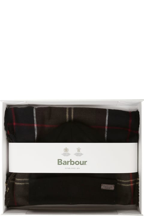 Scarves for Men Barbour Swinton Galingale Gift Set