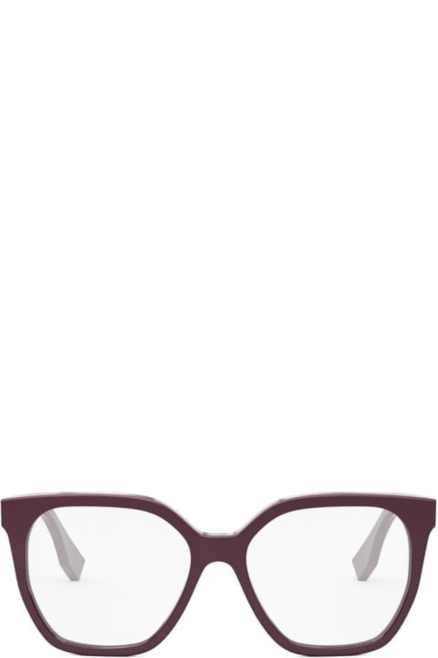 Fendi Eyewear Eyewear for Women Fendi Eyewear Square Frame Glasses