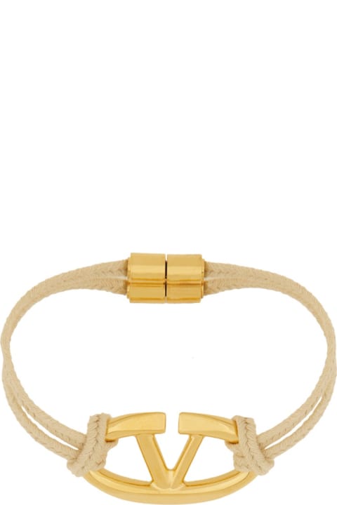 Homeware Valentino Garavani Garavani Vlogo Cotton Bracelet
