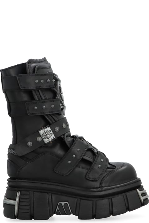 Homeware VETEMENTS Vetements X New Rock - Leather Gamer Boots