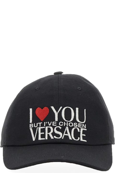 Versace Sale for Women Versace Baseball Hat With Logo