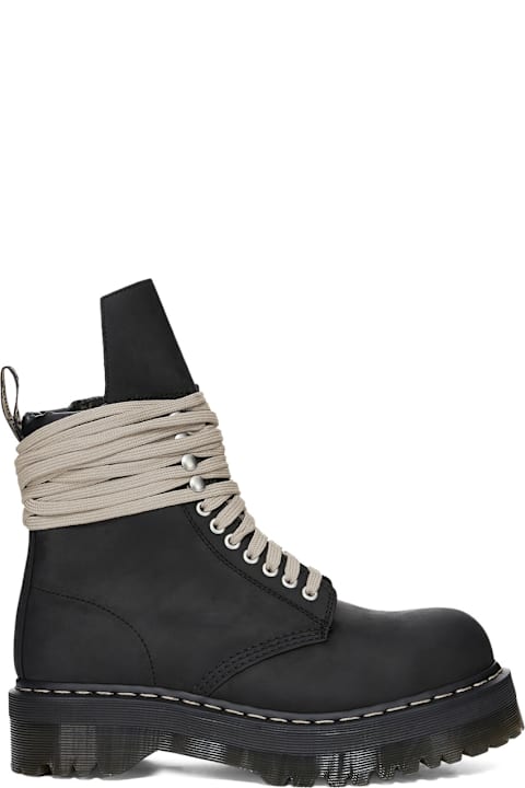 Rick Owens x Dr. Martens for Men Rick Owens x Dr. Martens "quad Sole Steel Toe" Boot Dr. Martens X Rick Owens
