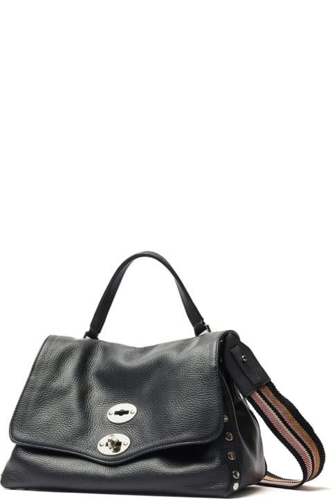 Zanellato for Women Zanellato Postina Daily Day Leather Bag With Shoulder Strap