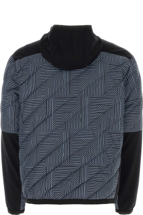 Coats & Jackets for Men Fendi Printed Nylon Jacket