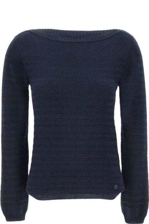 Woolrich Sweaters for Women Woolrich Long-sleeved Boat-neck Jumper